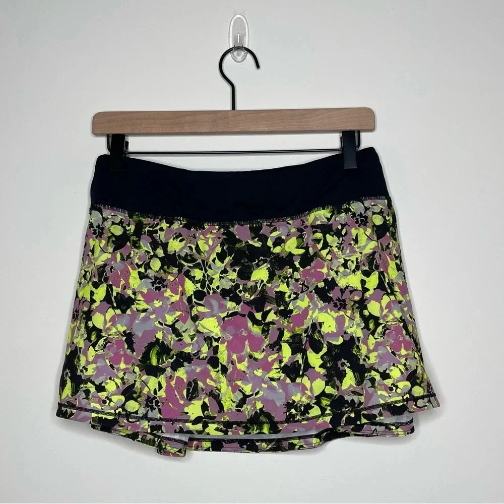 Lululemon Pace Rival Mid-Rise Skirt In Multi pickle ball Elevated athleisure - Picture 2 of 12